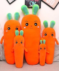 THÚ BÔNG GỐI ÔM CÀ RỐT CHO BÉ