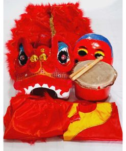 ĐỒ MÚA LÂN CHO BÉ MÀU ĐỎ